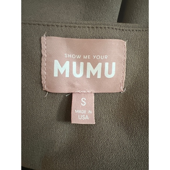 Show Me Your Mumu Paris Gown Dune Stretch S - Picture 6 of 8